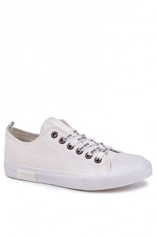 Leren herensneakers Big Star KK174052 Initte kleur Leren herensneakers Big Star KK174052 Initte kleur