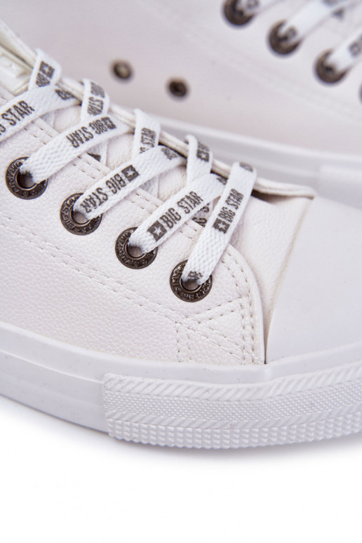 Ledersneaker für Herren Big Star KK174052 Zueiße Farbe Ledersneaker für Herren Big Star KK174052 Zueiße Farbe