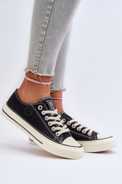 Niedrig Freizeitschuhe Big Star NN274269 schZuarze Farbe Niedrig Freizeitschuhe Big Star NN274269 schZuarze Farbe