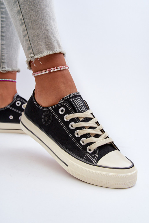 Niedrig Freizeitschuhe Big Star NN274269 schZuarze Farbe Niedrig Freizeitschuhe Big Star NN274269 schZuarze Farbe