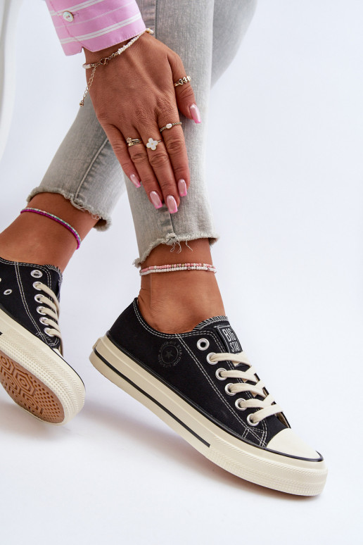 Faible Chaussures de loisirs Big Star NN274269 couleur noire Faible Chaussures de loisirs Big Star NN274269 couleur noire