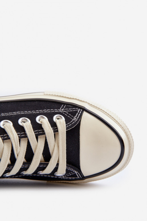 Niedrig Freizeitschuhe Big Star NN274269 schZuarze Farbe Niedrig Freizeitschuhe Big Star NN274269 schZuarze Farbe