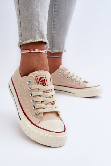 Laag Vrijetijdsschoenen Big Star NN274272 beige