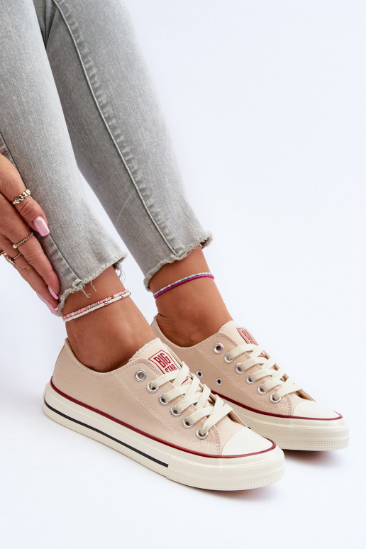 Niedrig Freizeitschuhe Big Star NN274272 Beige Niedrig Freizeitschuhe Big Star NN274272 Beige