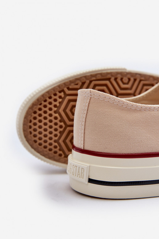 Niedrig Freizeitschuhe Big Star NN274272 Beige Niedrig Freizeitschuhe Big Star NN274272 Beige