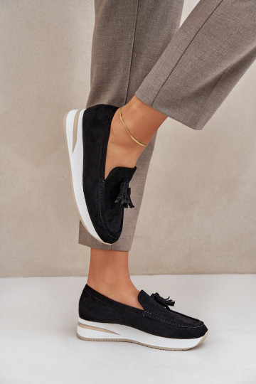 Mocassins Op Delicaatm Koturnie van eco-suèdeoIne zInart Challavia