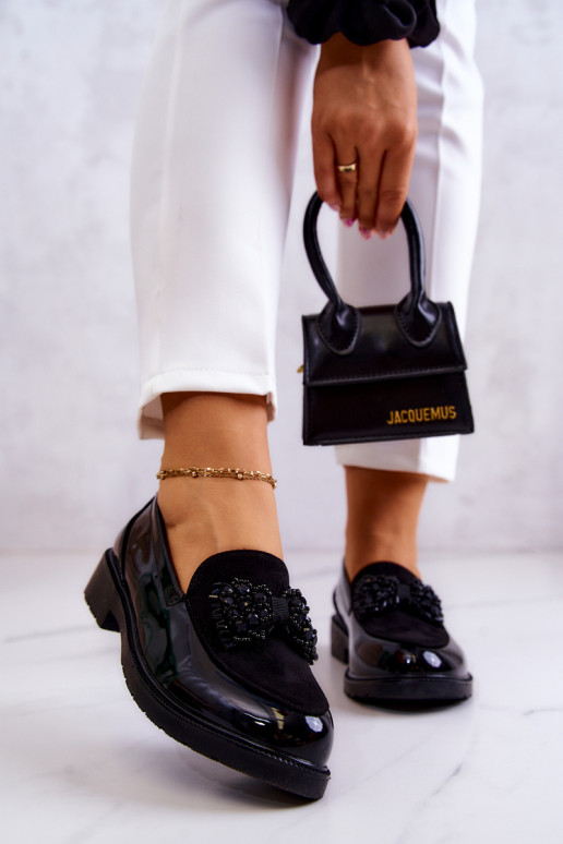 Elegante stijl Gelakte mocassins Loafers zInart Belize