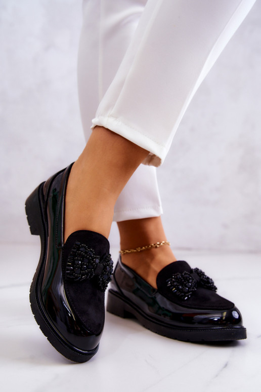 Elegante stijl Gelakte mocassins Loafers zInart Belize