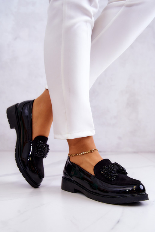 Elegante stijl Gelakte mocassins Loafers zInart Belize