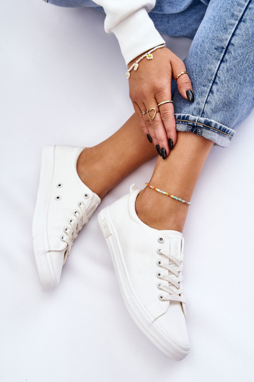 Dames Zacht platte sneakers Big Star LL274058 Initte kleur Dames Zacht platte sneakers Big Star LL274058 Initte kleur