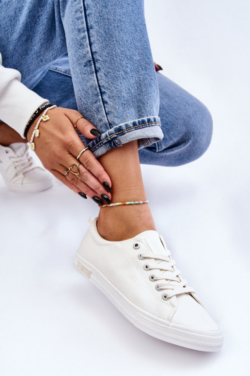 Dames Zacht platte sneakers Big Star LL274058 Initte kleur Dames Zacht platte sneakers Big Star LL274058 Initte kleur