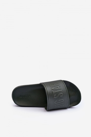 Chaussons en mousse pour hommes Big Star MM174324 couleur chaki 2