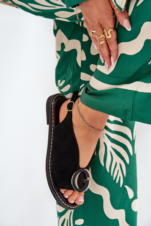 Platte sandalen met ornamenten zInart Haliones