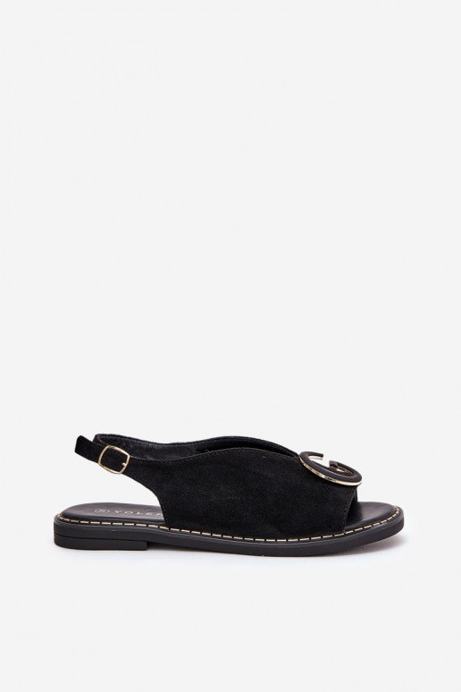 Platte sandalen met ornamenten zInart Haliones