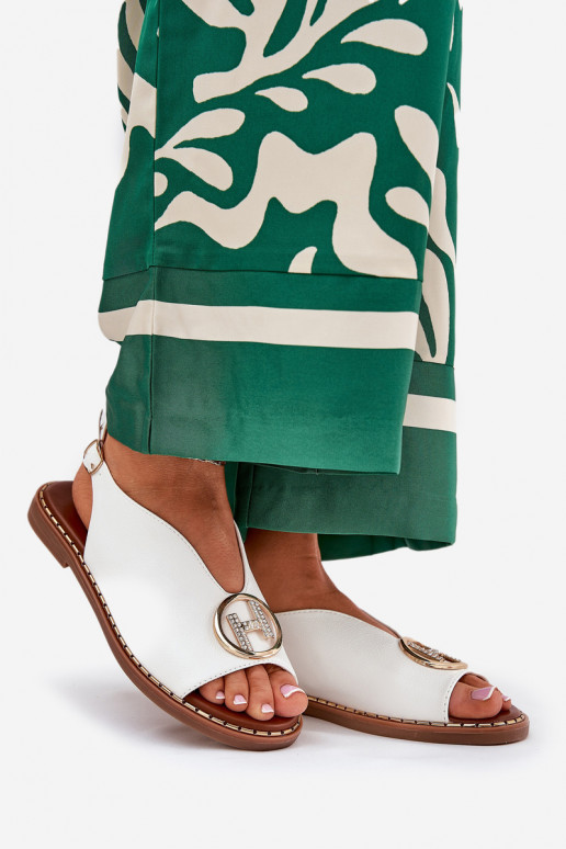 gelijk aan Elegante stijl sandalen met ornamenten Initte kleur Iseliria gelijk aan Elegante stijl sandalen met ornamenten Initte kleur Iseliria