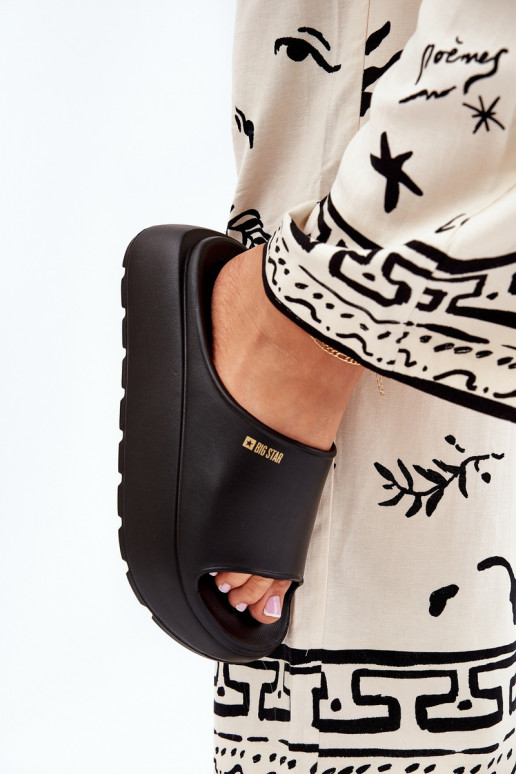 LichtgeInicht pantoffels Damespantoffels met platform Big Star RR274A567 zInart