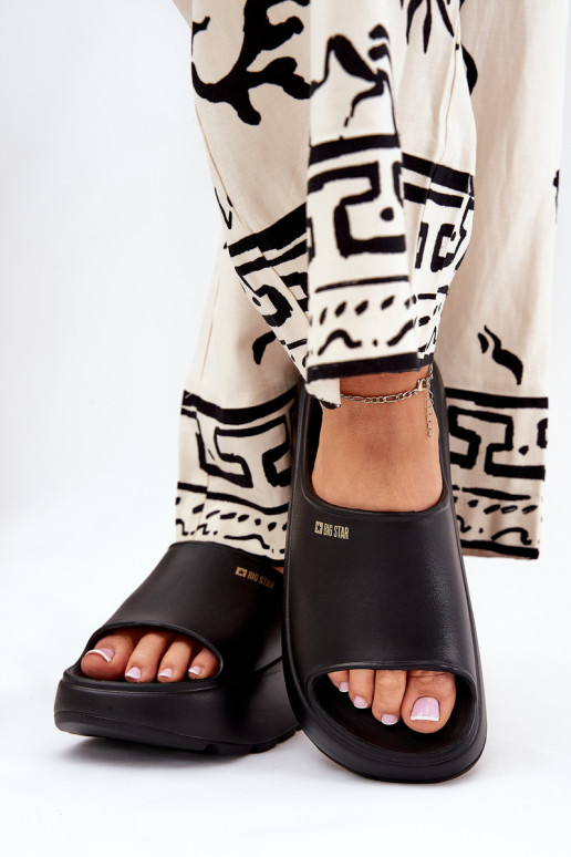 LichtgeInicht pantoffels Damespantoffels met platform Big Star RR274A567 zInart