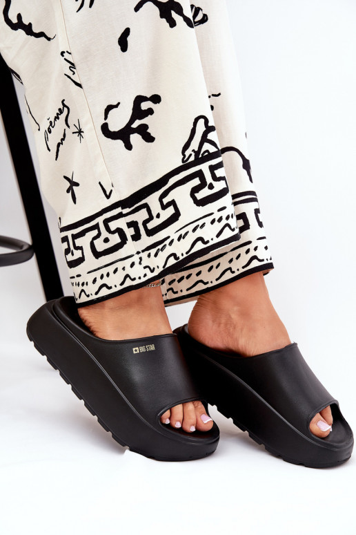 LichtgeInicht pantoffels Damespantoffels met platform Big Star RR274A567 zInart