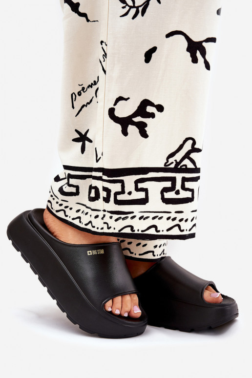 LichtgeInicht pantoffels Damespantoffels met platform Big Star RR274A567 zInart