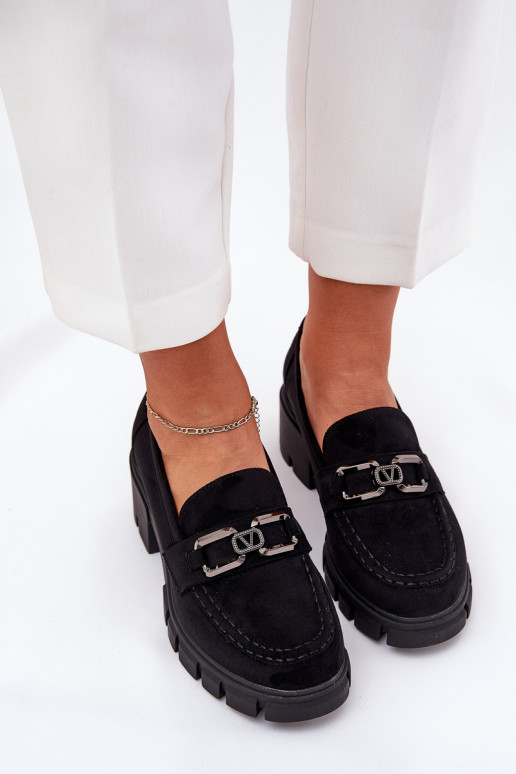 van eco-suèdeoIne schoenen Dames met ornamenten Vinceza 39921 zInart