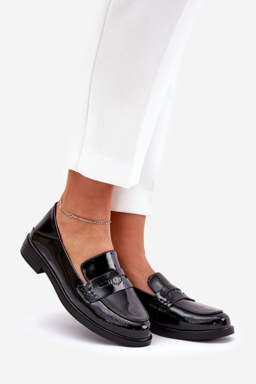 Elegante stijl Gelakte mocassins Dames Z Opturalnej Skóry Vinceza 18100 zInart Elegante stijl Gelakte mocassins Dames Z Opturalnej Skóry Vinceza 18100 zInart