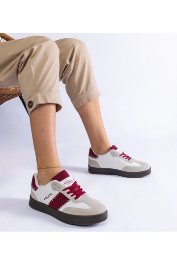Bordeaux sneakers op...