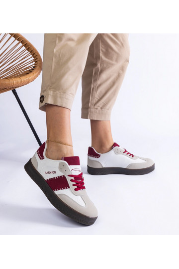 Bordeaux sneakers op... 2