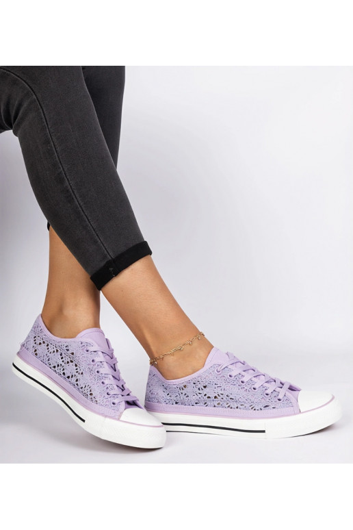 Baskets violettes pour femmes... Baskets violettes pour femmes...