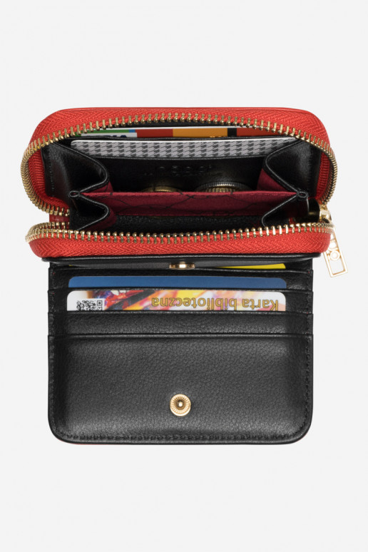 Damentasche aus rotem Naturleder