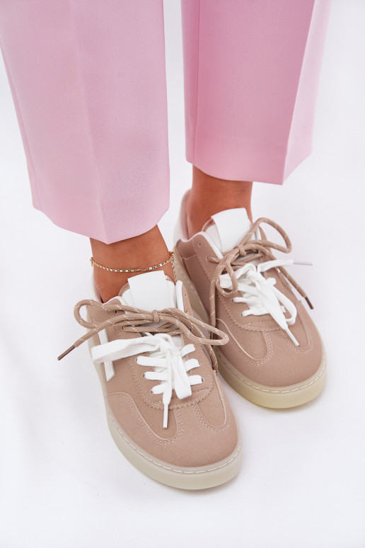 Laag sportschoenen Dames beige Zelevelis Laag sportschoenen Dames beige Zelevelis