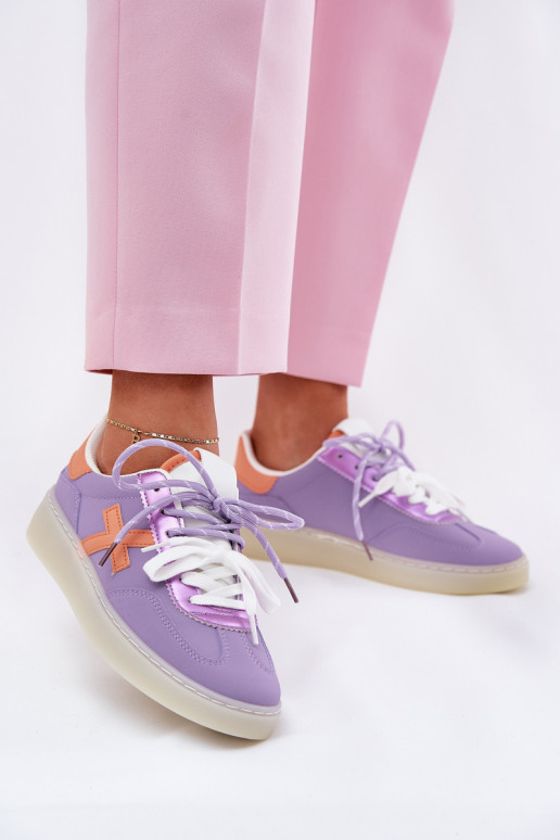 Laag sportschoenen Dames Paars Zelevelis Laag sportschoenen Dames Paars Zelevelis