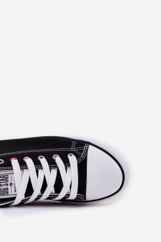 Chaussures décontractées pour hommes Big Star NN174300 HI-POLY SYSTEM couleur noire Chaussures décontractées pour hommes Big Star NN174300 HI-POLY SYSTEM couleur noire