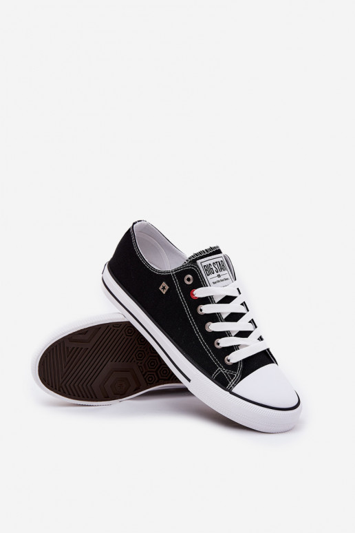 Chaussures décontractées pour hommes Big Star NN174300 HI-POLY SYSTEM couleur noire Chaussures décontractées pour hommes Big Star NN174300 HI-POLY SYSTEM couleur noire