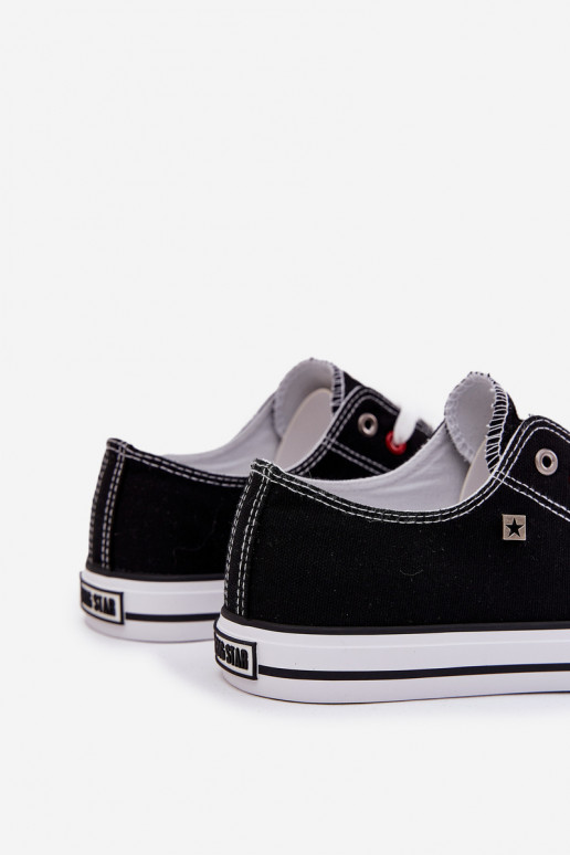 Chaussures décontractées pour hommes Big Star NN174300 HI-POLY SYSTEM couleur noire Chaussures décontractées pour hommes Big Star NN174300 HI-POLY SYSTEM couleur noire