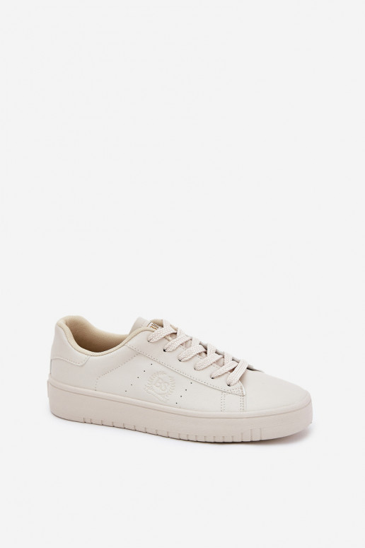 Faible Chaussures de loisirs en cuir écologique Big Star NN274578 beige Faible Chaussures de loisirs en cuir écologique Big Star NN274578 beige