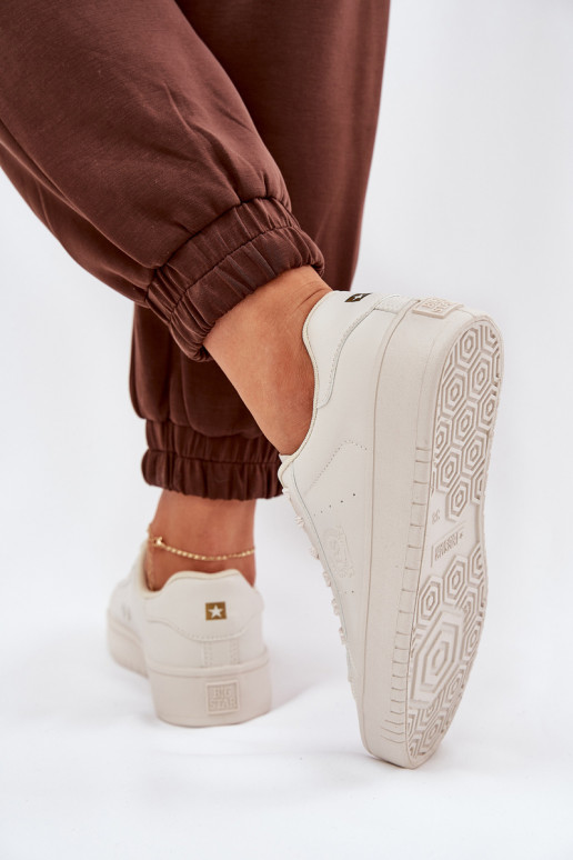 Laag Vrijetijdsschoenen van ecoleer Big Star NN274578 beige Laag Vrijetijdsschoenen van ecoleer Big Star NN274578 beige