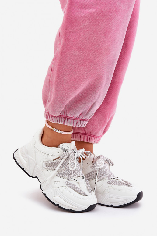 Chaussures modèle baskets baskets Féminin Z PodÀójnym Laçagem couleur blanche Efobell Chaussures modèle baskets baskets Féminin Z PodÀójnym Laçagem couleur blanche Efobell