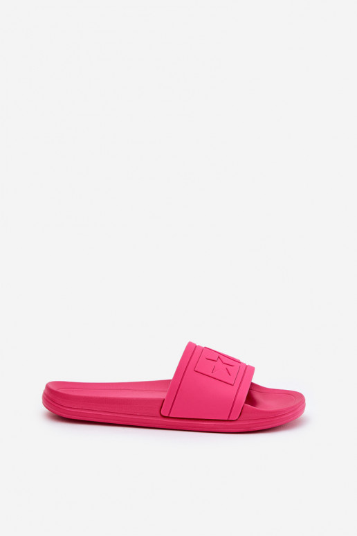 Pantoufles pour femmes Big Star NN274A668 couleur rose