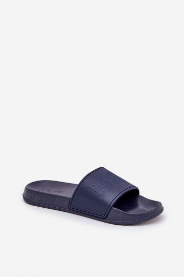 Pantoufles légères en mousse pour hommes Big Star MM174323 bleu foncé