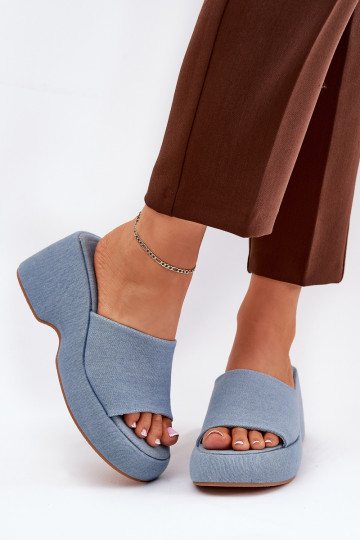  Pantoufles pour femmes avec une plateforme I Koturnie Il fauttière jean Afisal