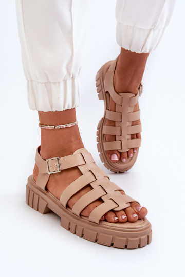 sandalen Dames beige Rosarose