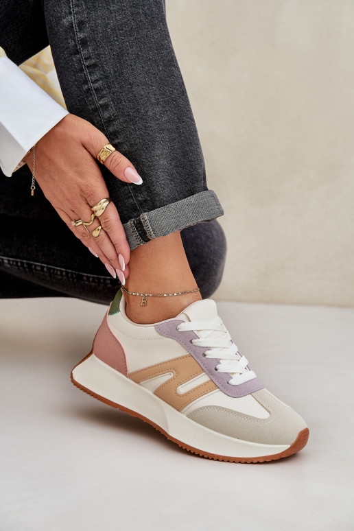 Turnschuhe Feminin mit einer Plattform Verschiedene Farben Emidi Turnschuhe Feminin mit einer Plattform Verschiedene Farben Emidi