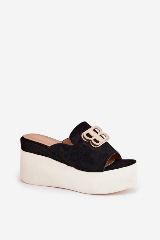 Slippers met platform I Koturnie met ornamenten zInart Tanonea Slippers met platform I Koturnie met ornamenten zInart Tanonea