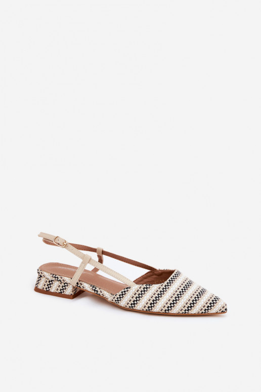 Ballerinas Feminin Ze Szpiczastymi Noskami Ermöglicht Subtilm Obcasie Beige Abroes Ballerinas Feminin Ze Szpiczastymi Noskami Ermöglicht Subtilm Obcasie Beige Abroes