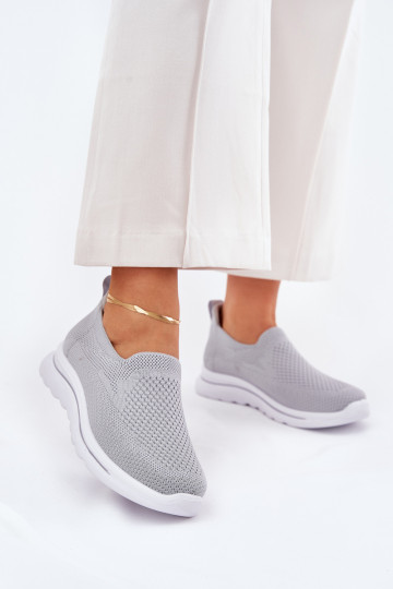 Féminin Baskets  Un modèle convaincant couleur grise Adiora 2