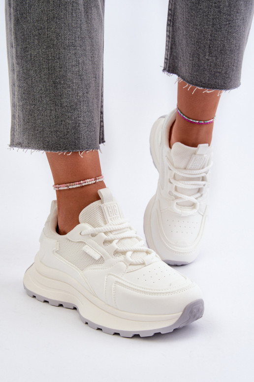 Sneakers model schoenen Dames HI-POLY SYSTEM Big Star NN274A107 Initte kleur Sneakers model schoenen Dames HI-POLY SYSTEM Big Star NN274A107 Initte kleur