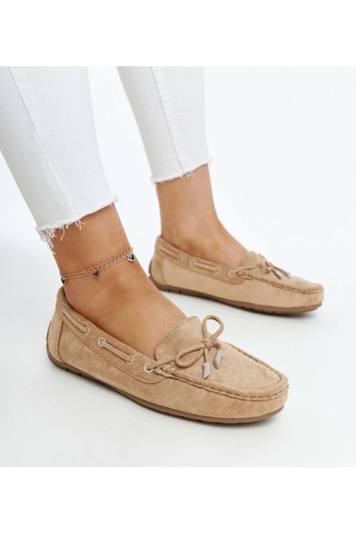 Mocassins marron avec nœud Hayam